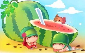 羊羊与外婆娱乐吃瓜,共享温馨家庭时光